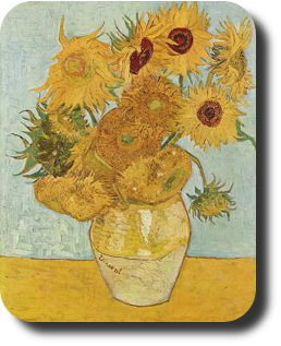Bild 'Sonnenblumen' von VanGogh